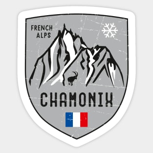 Emblem Chamonix Sticker